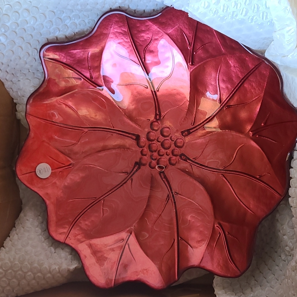 Princes house poinsettia bowl